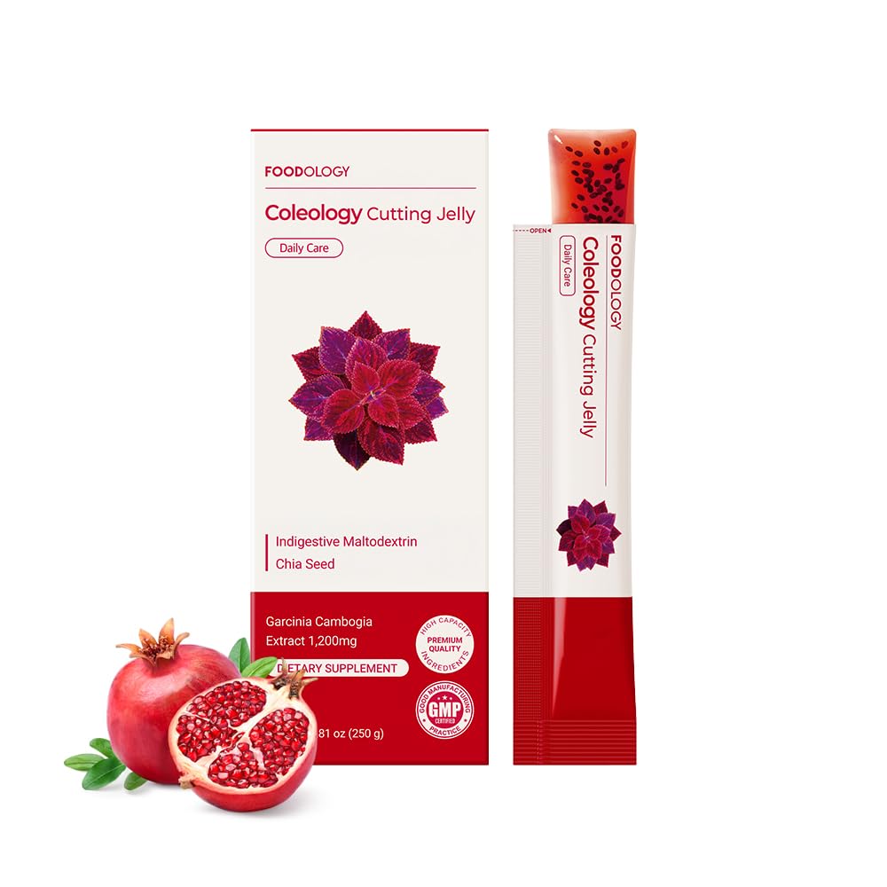 FOODOLOGY Coleology Cutting Jelly pomegranate flavor box and stick sachet