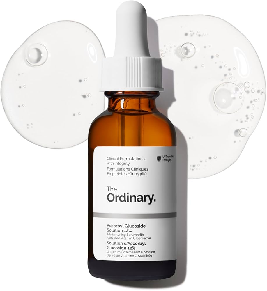 The Ordinary Ascorbyl Glucoside Solution 12% vitamin C serum for brightening and uneven tone