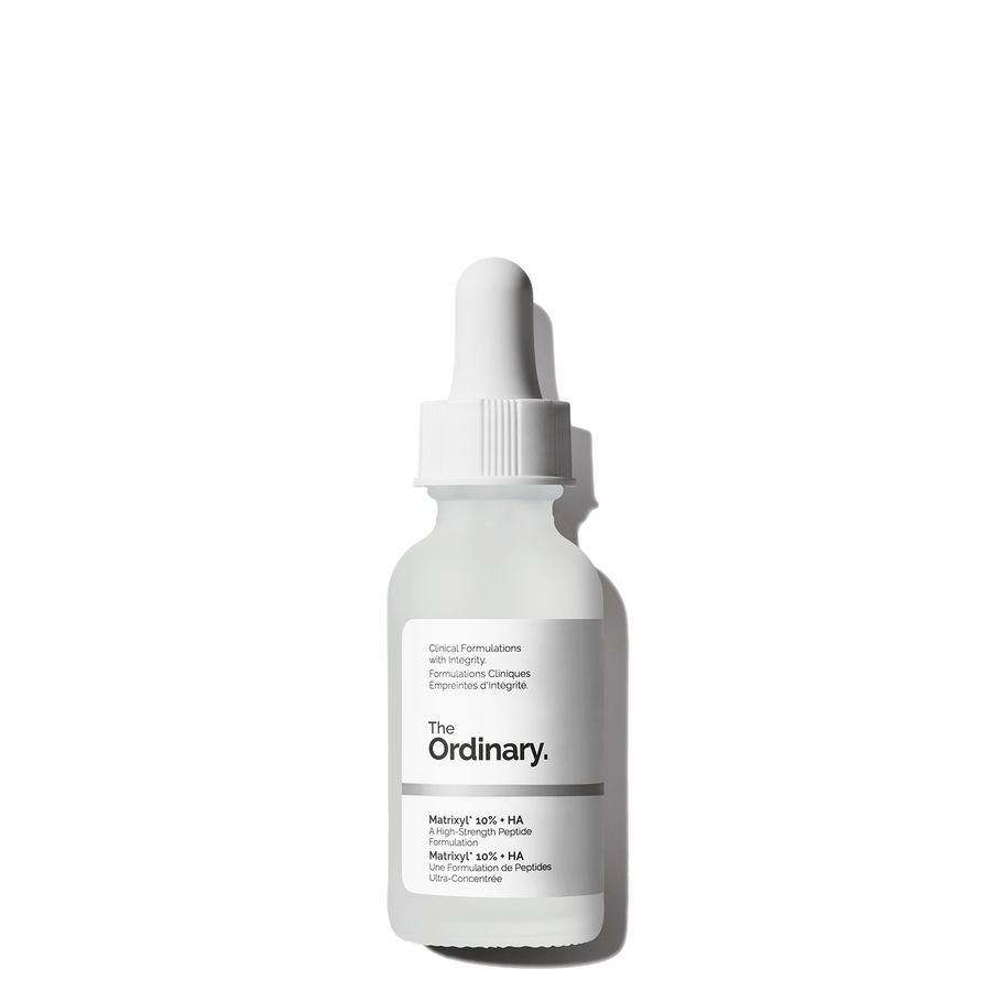 The Ordinary Matrixyl 10% + HA peptide serum for fine lines and wrinkles