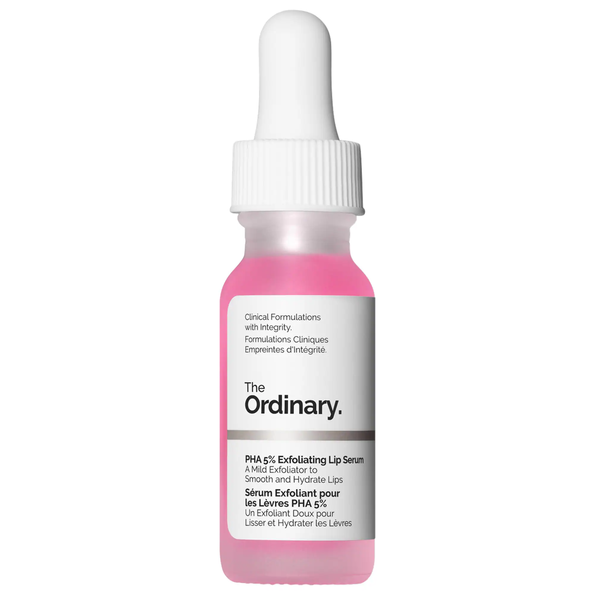 The Ordinary PHA 5% Exfoliating Lip Serum for smoother and softer lips