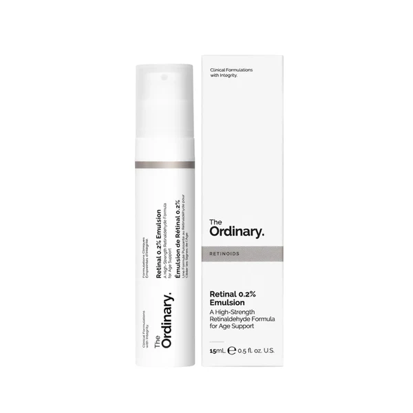 The Ordinary Retinal 0.2% Emulsion high-strength retinoid treatment for wrinkles and uneven tone