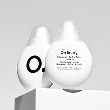 The Ordinary Squalane + Amino Acids Lip Balm for lips, elbows, and cuticles