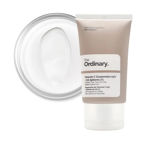 The Ordinary Vitamin C Suspension 23% + HA Spheres 2% serum for brightening and uneven tone
